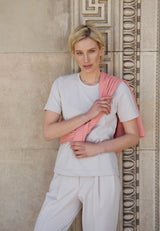 JIL - veganes Luxus T-shirt Made in Germany | Easy Grey